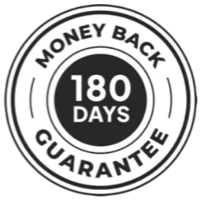 180 day moneyback guarantee