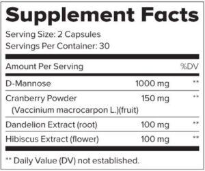 pHemme Pure Ingredients Supplement Facts