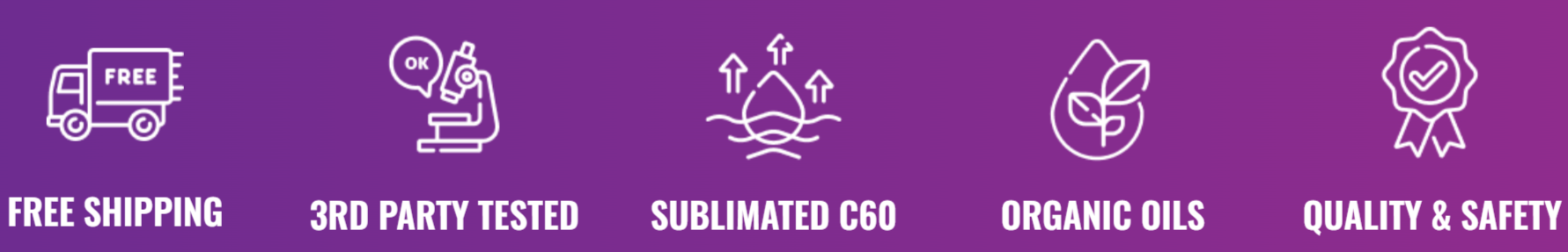 C60 Purple Power Certified