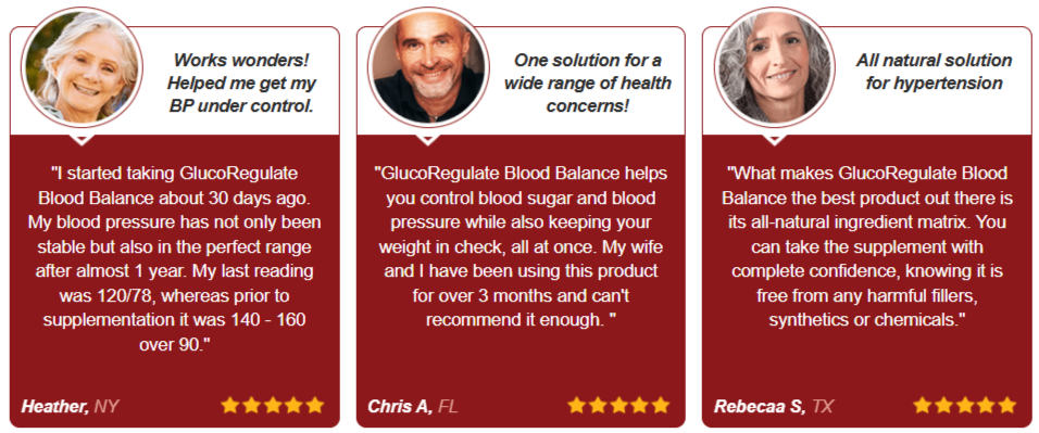 GlucoRegulate-Blood-Balance Customer reviews