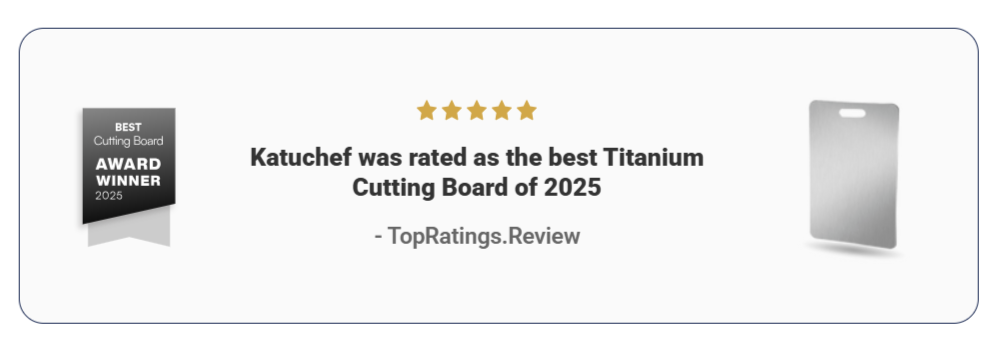 KatuChef Titanium Cutting Board Rated