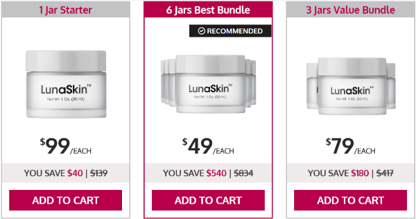 LunaSkin Price